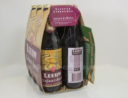 leeuw bier najaarsbock sixpack puzzelboekje zijkant